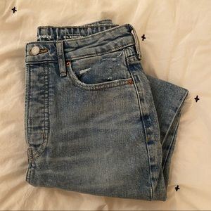 Old Navy Higher High-Rise O.G. Straight jeans